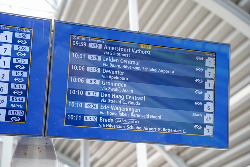 NS voert lijnnummers in voor alle treinroutes vanaf dienstregeling 2027